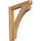 Ekena Millwork Legacy Arts & Crafts Rough Sawn Outlooker, Western Red Cedar, 6"W x 40"D x 40"H OUT06X40X40LEC03RWR - alternate 1